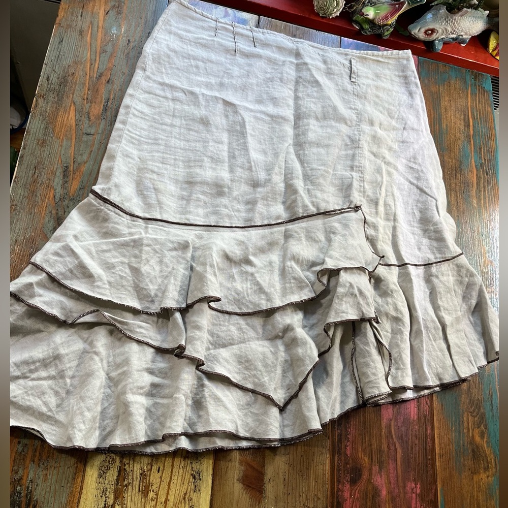 Elegant Linen Skirt
